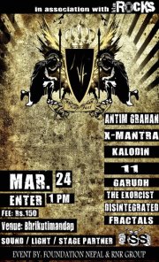 nepfest gig promotion for decapitated in nepal