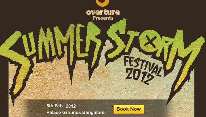 opeth in summer storm festival in india 2012