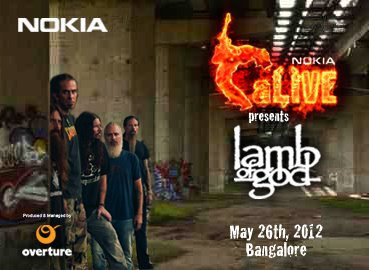 lamb of god india tour 2012