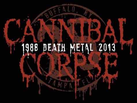 Cannibal Corpse 25 years Birthday Logo