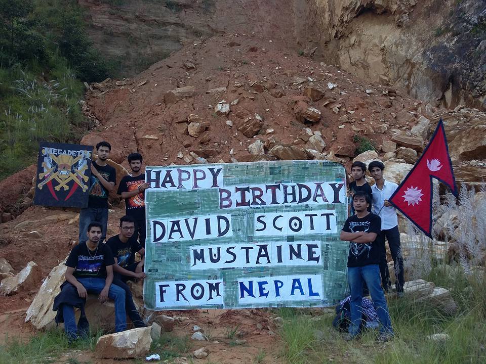 megadeth fan nepal